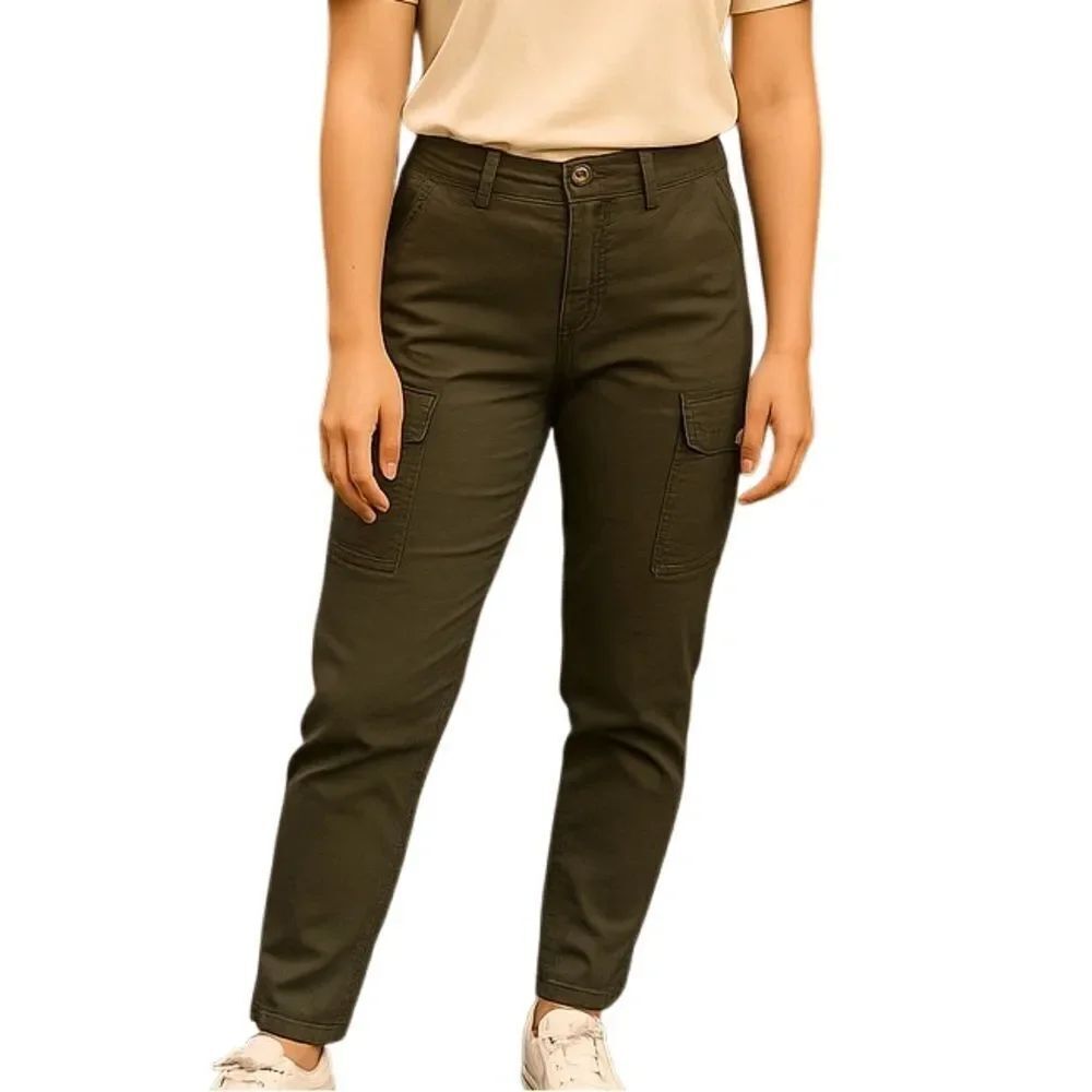 !IT Army Green Helena High Rise Skinny Cargo Pants Size 12